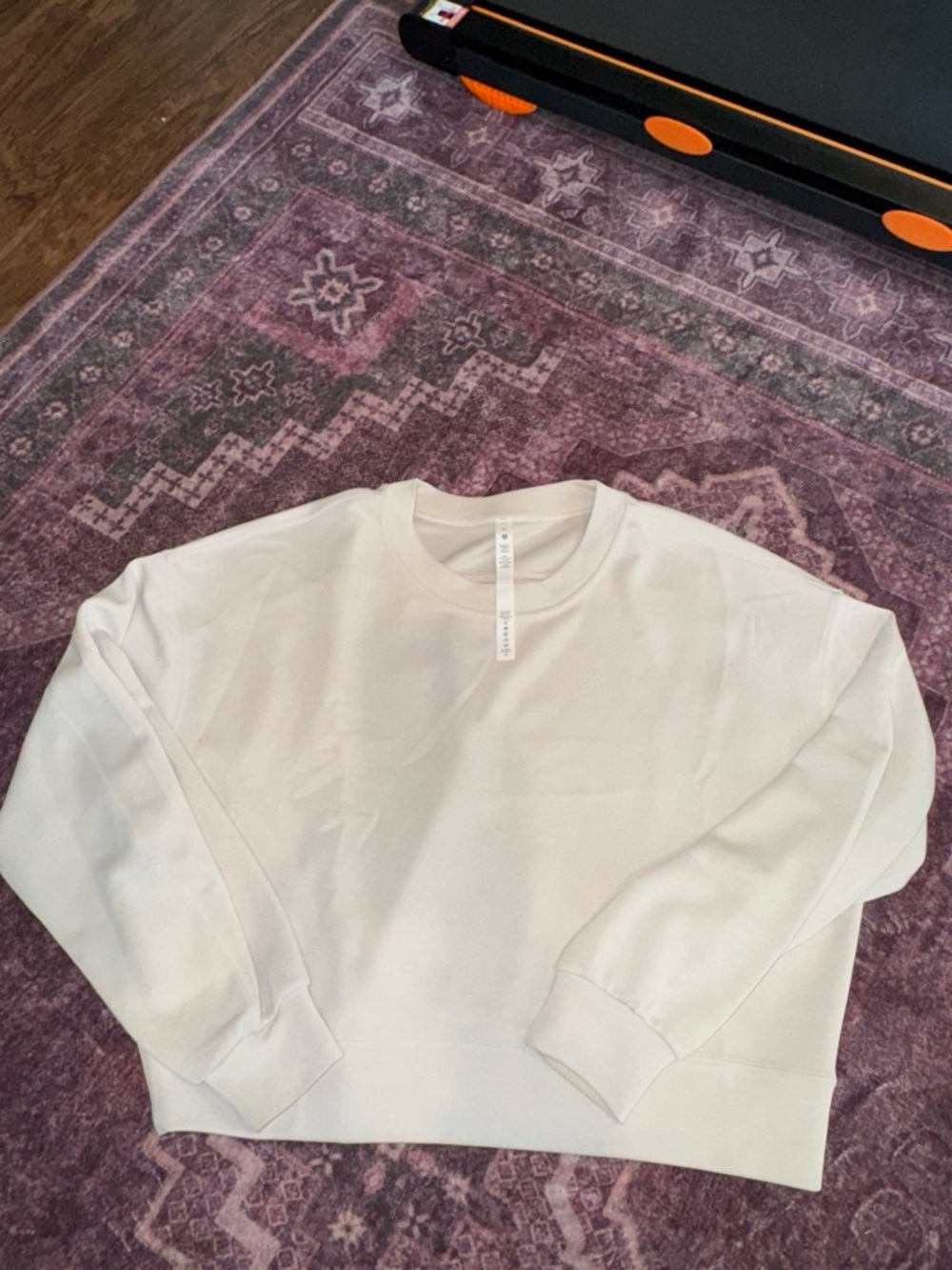 lululemon athletica Men's Cream Crewneck Sweatshirt